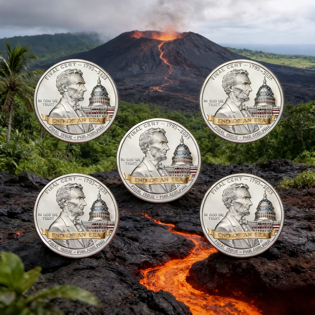 Cumuno™ THE FINAL CENT 1793–2025 · END OF AN ERA