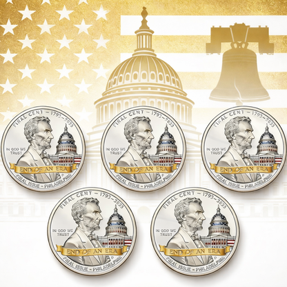 Cumuno™ THE FINAL CENT 1793–2025 · END OF AN ERA