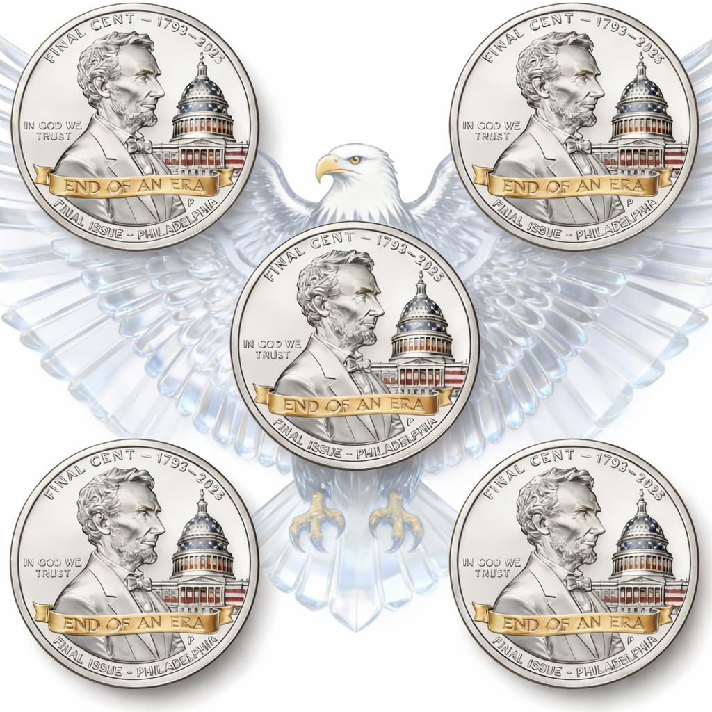 Cumuno™ THE FINAL CENT 1793–2025 · END OF AN ERA
