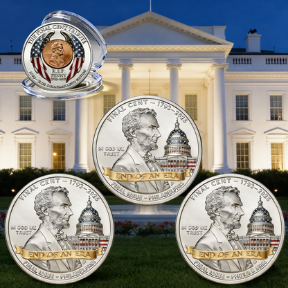 Cumuno™ THE FINAL CENT 1793–2025 · END OF AN ERA
