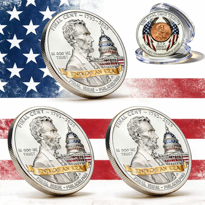 Cumuno™ THE FINAL CENT 1793–2025 · END OF AN ERA
