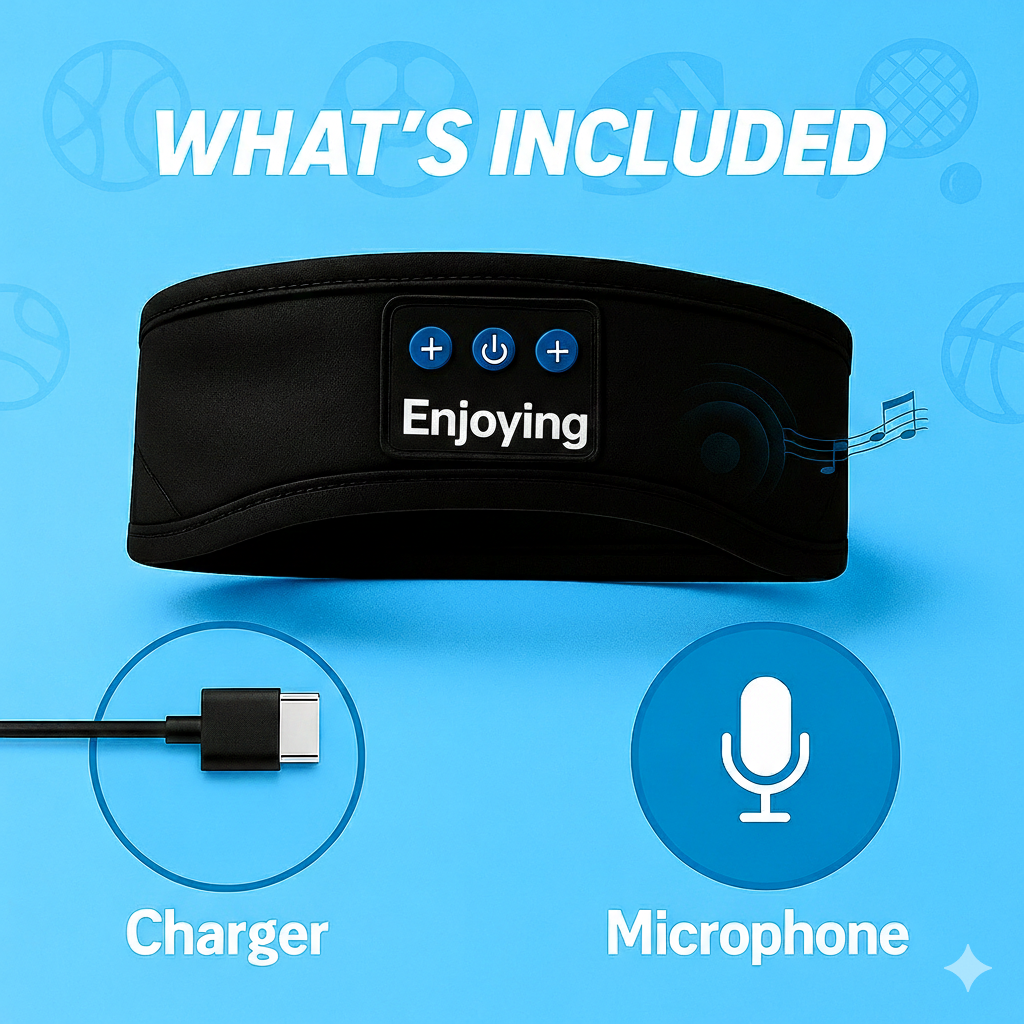 Cumuno™ - Audio Headband for Sports