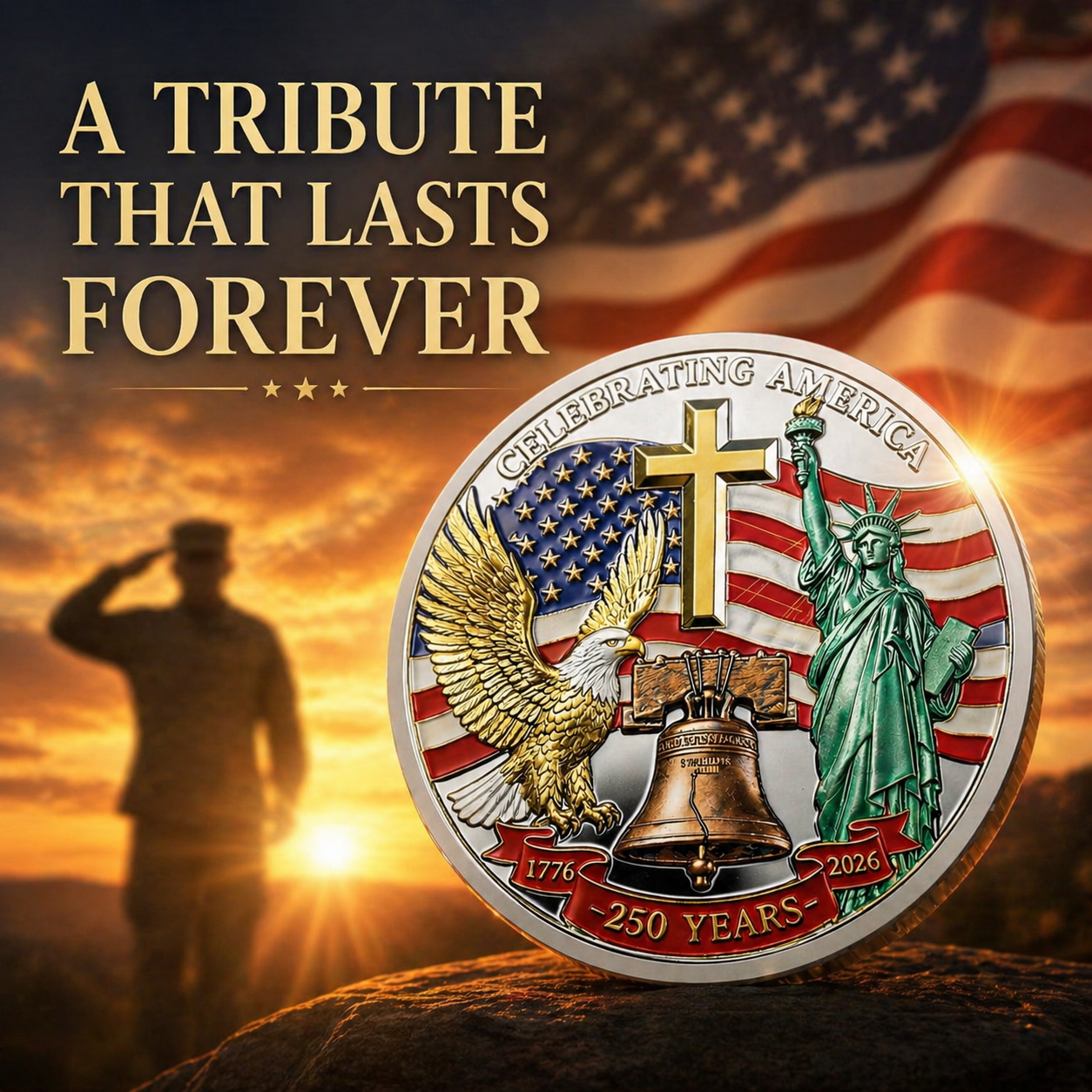 Cumuno™ United States 250th Anniversary Coin